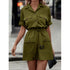 'Dextra' Collared Mini Dress - Celes Fashion